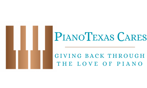 PianoTexas Cares logo